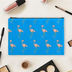 Flamenco Birds Exotic Nice Pink Cosmetic Bag (large) by Mariart