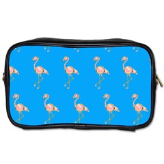 Flamenco Birds Exotic Nice Pink Toiletries Bag (one Side) by Mariart