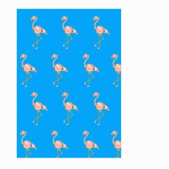 Flamenco Birds Exotic Nice Pink Large Garden Flag (two Sides) by Mariart