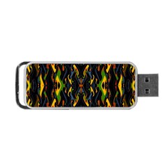 Abstract-a-5 Portable Usb Flash (one Side) by ArtworkByPatrick