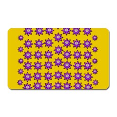 Lotus Bloom Always Live For Living In Peace Magnet (rectangular) by pepitasart