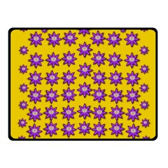 Lotus Bloom Always Live For Living In Peace Fleece Blanket (small) by pepitasart