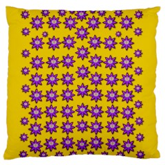 Lotus Bloom Always Live For Living In Peace Standard Flano Cushion Case (one Side) by pepitasart