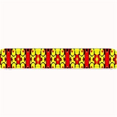 Red Black Yellow-9 Small Bar Mats by ArtworkByPatrick