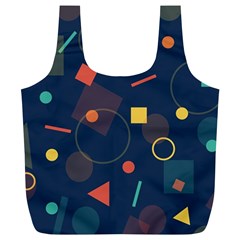 Background Backdrop Geometric Full Print Recycle Bag (xl) by Wegoenart