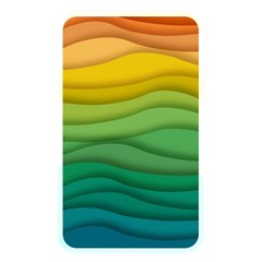 Background Waves Wave Texture Memory Card Reader (rectangular) by Wegoenart