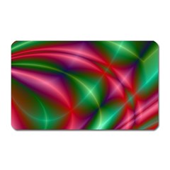 Background Fractal Shining Elegant Magnet (rectangular) by Wegoenart