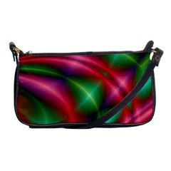 Background Fractal Shining Elegant Shoulder Clutch Bag by Wegoenart