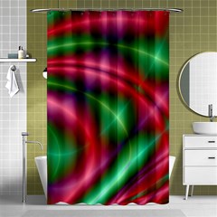 Background Fractal Shining Elegant Shower Curtain 48  X 72  (small)  by Wegoenart