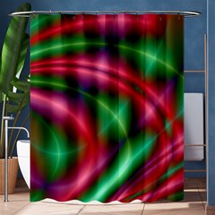 Background Fractal Shining Elegant Shower Curtain 60  X 72  (medium)  by Wegoenart