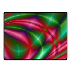 Background Fractal Shining Elegant Double Sided Fleece Blanket (small)  by Wegoenart