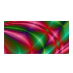 Background Fractal Shining Elegant Satin Wrap by Wegoenart