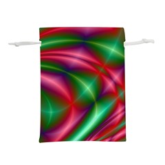 Background Fractal Shining Elegant Lightweight Drawstring Pouch (l) by Wegoenart