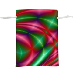 Background Fractal Shining Elegant  Lightweight Drawstring Pouch (xl)