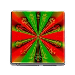 Abstract Art Fractal Modern Art Memory Card Reader (square 5 Slot) by Wegoenart