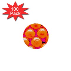 Pop Art Tennis Balls 1  Mini Buttons (100 Pack)  by essentialimage