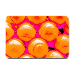 Pop Art Tennis Balls Small Doormat  by essentialimage