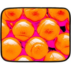 Pop Art Tennis Balls Double Sided Fleece Blanket (mini)  by essentialimage