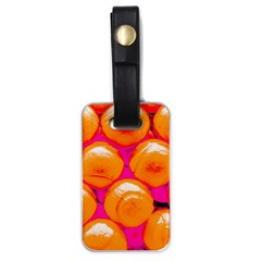 Pop Art Tennis Balls Luggage Tag (one Side) by essentialimage