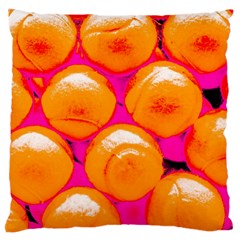 Pop Art Tennis Balls Large Cushion Case (one Side) by essentialimage