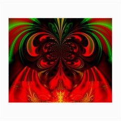 Digital Arts Fractals Futuristic Small Glasses Cloth by Wegoenart