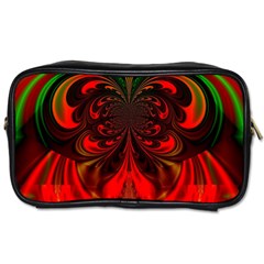 Digital Arts Fractals Futuristic Toiletries Bag (two Sides) by Wegoenart