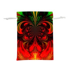 Digital Arts Fractals Futuristic Lightweight Drawstring Pouch (s) by Wegoenart