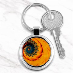 Art Artwork Fractal Digital Art Key Chain (round) by Wegoenart