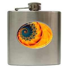 Art Artwork Fractal Digital Art Hip Flask (6 Oz) by Wegoenart