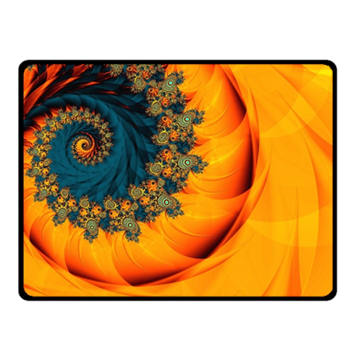 Art Artwork Fractal Digital Art Fleece Blanket (Small)