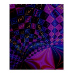 Background Silky Geometric Fractal Shower Curtain 60  X 72  (medium)  by Wegoenart