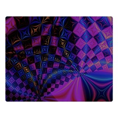 Background Silky Geometric Fractal Double Sided Flano Blanket (large)  by Wegoenart