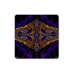 Abstract Art Artwork Fractal Square Magnet by Wegoenart