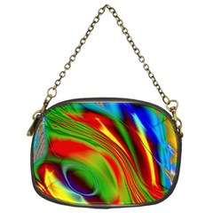 Artwork Digital Art Fractal Colors Chain Purse (one Side) by Wegoenart