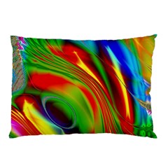 Artwork Digital Art Fractal Colors Pillow Case (two Sides) by Wegoenart