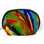 Artwork Digital Art Fractal Colors Accessory Pouch (Medium) Back