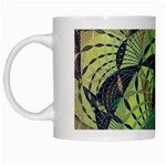 Design Background Concept Fractal White Mugs Left