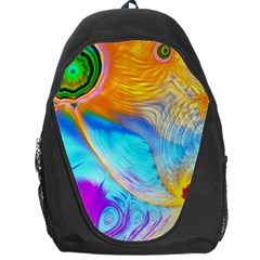 Artwork Digital Art Fractal Colors Backpack Bag by Wegoenart