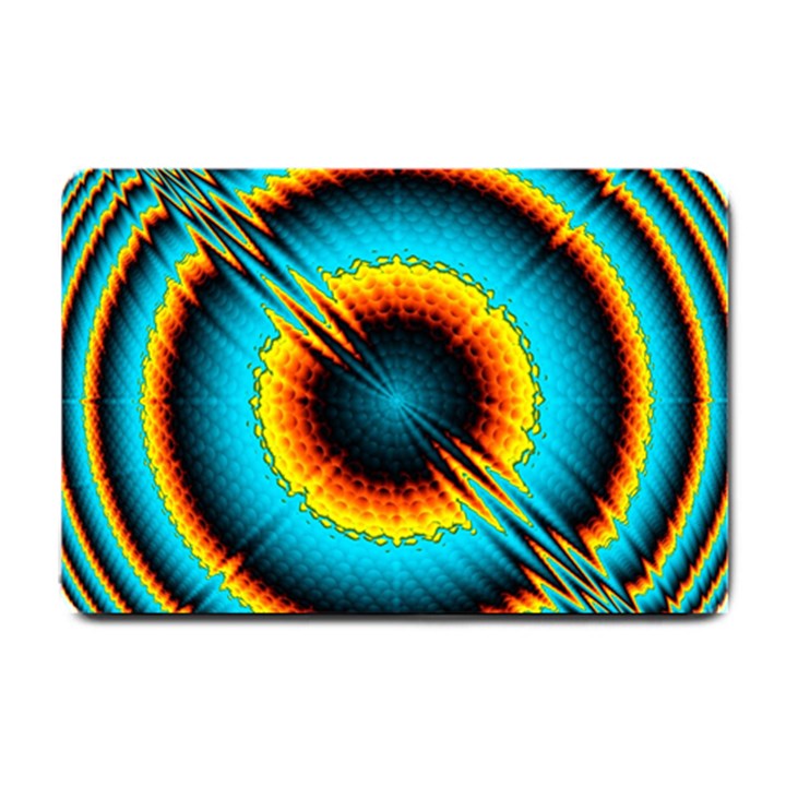 Art Artwork Fractal Digital Art Small Doormat 