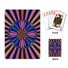 Artwork Fractal Geometrical Design Playing Cards Single Design (rectangle) by Wegoenart