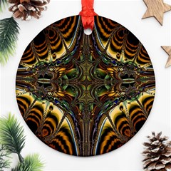 Abstract Art Artwork Fractal Ornament (Round)