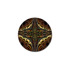 Abstract Art Artwork Fractal Golf Ball Marker