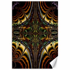 Abstract Art Artwork Fractal Canvas 12  x 18 