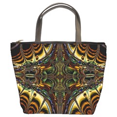 Abstract Art Artwork Fractal Bucket Bag