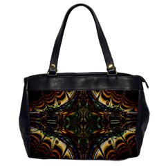 Abstract Art Artwork Fractal Oversize Office Handbag