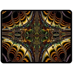 Abstract Art Artwork Fractal Fleece Blanket (large)  by Wegoenart