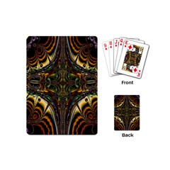 Abstract Art Artwork Fractal Playing Cards Single Design (Mini)