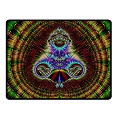 Artwork Fractal Digital Art Fleece Blanket (small) by Wegoenart