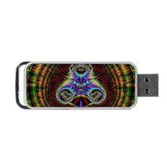 Artwork Fractal Digital Art Portable Usb Flash (two Sides) by Wegoenart