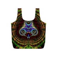 Artwork Fractal Digital Art Full Print Recycle Bag (s) by Wegoenart